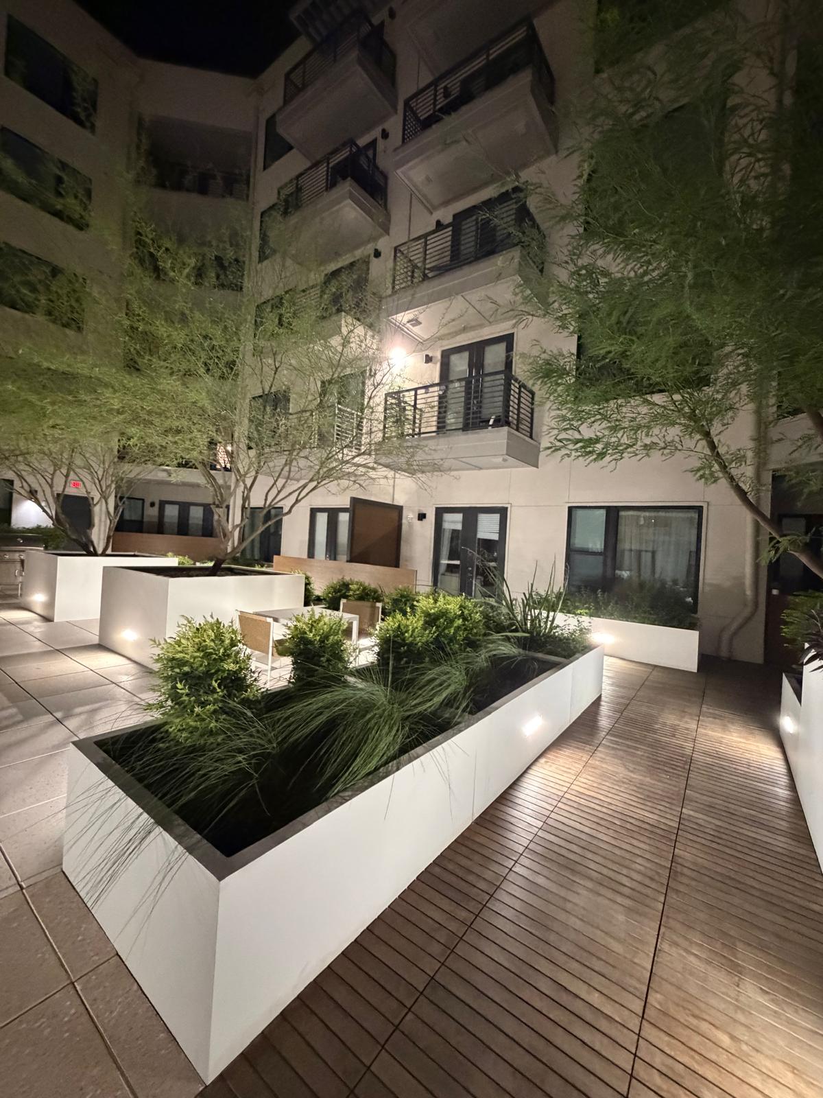 WiFi coverage in the courtyard