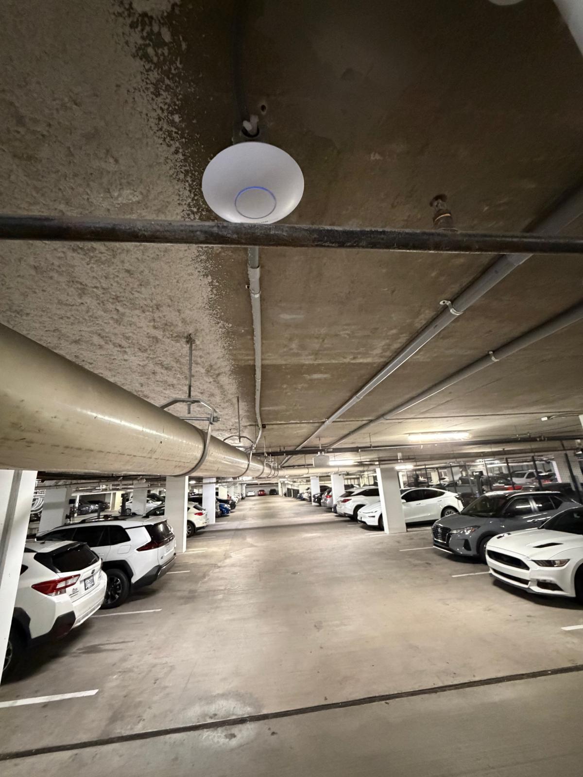 WiFi even in the parking garage
